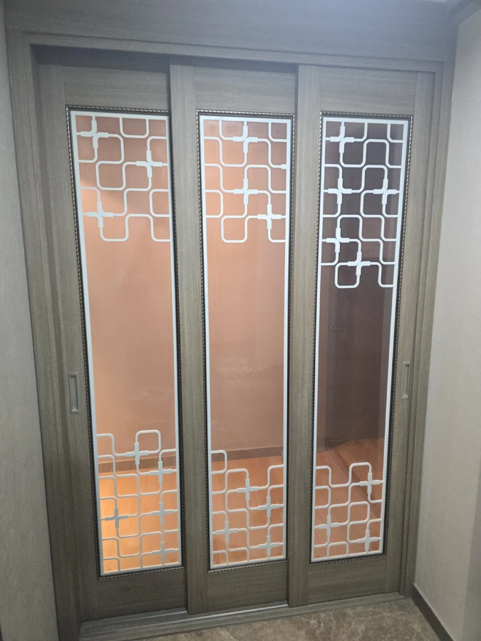 중문수리 시공후