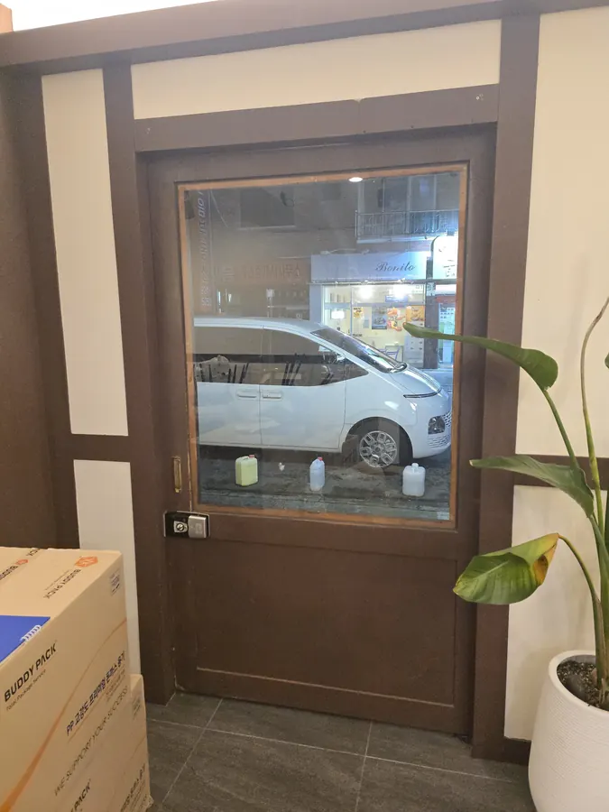 용산 미닫이문수리 시공후
