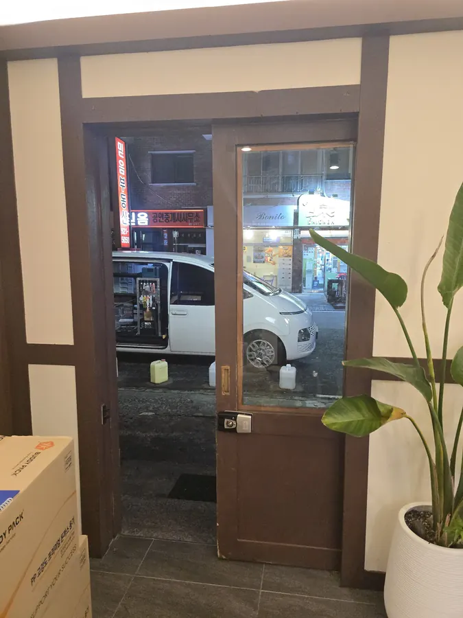 용산 미닫이문수리 시공전